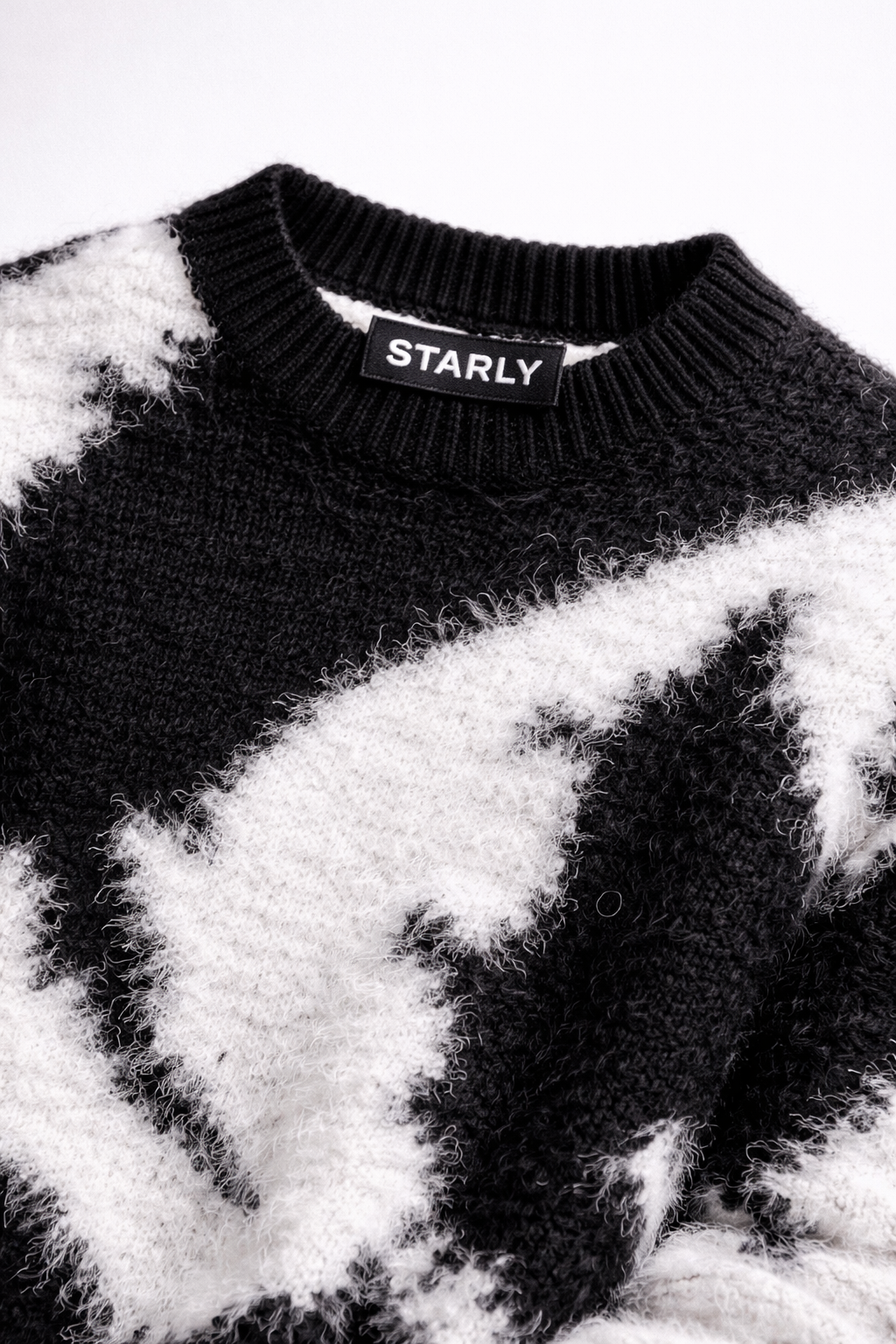 STARLY “Static Cloud” Knit Sweater
