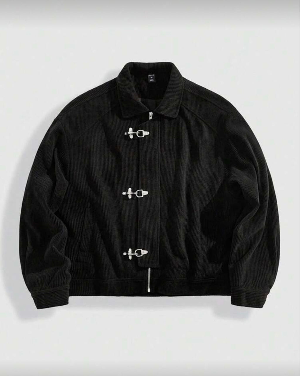 STARLY Fireman Clasp Black Jacket