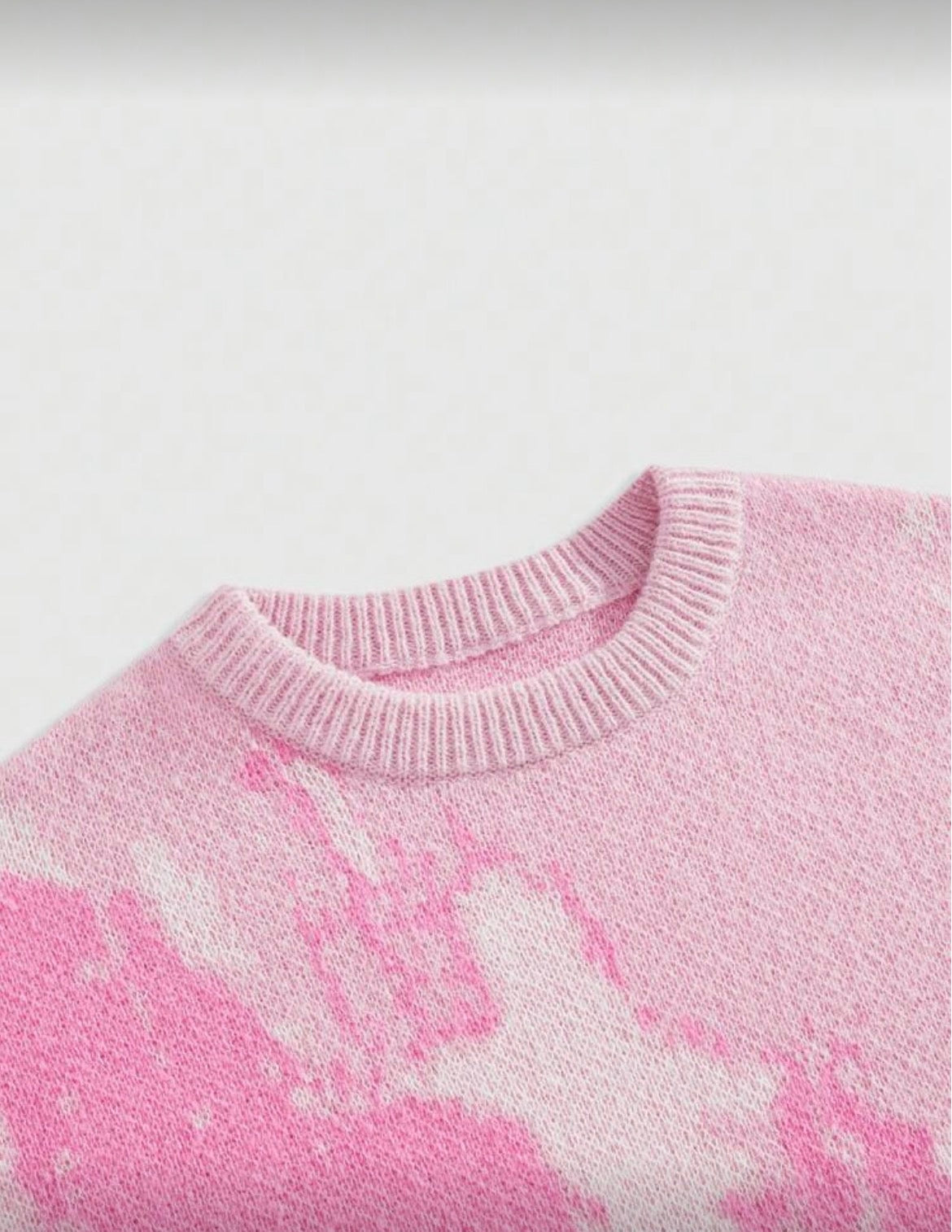 STARLY “Blush Static” Knit Sweater