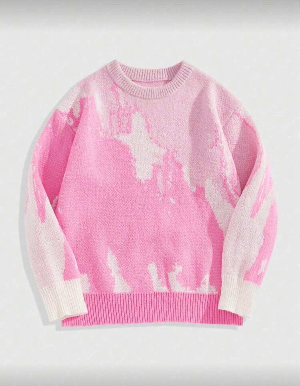STARLY “Blush Static” Knit Sweater
