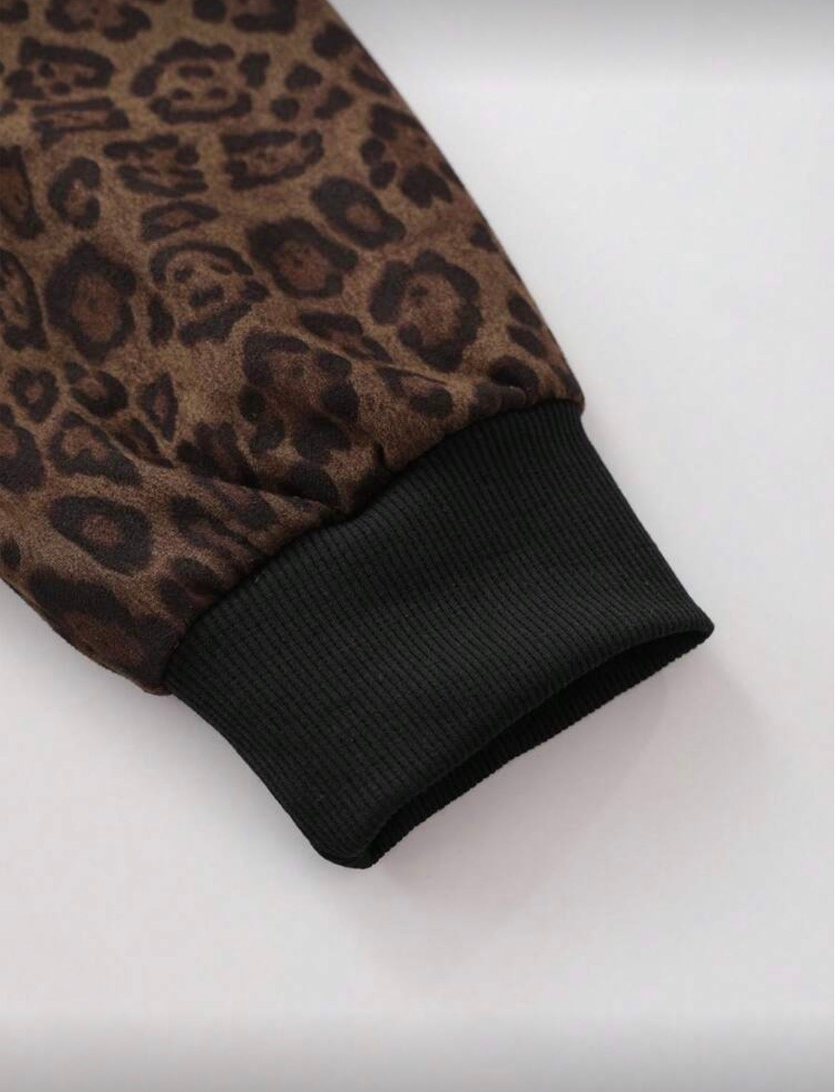 Nocturne Leopard Zip-Up Hoodie