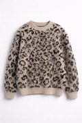 STARLY Leopard Knit Sweater