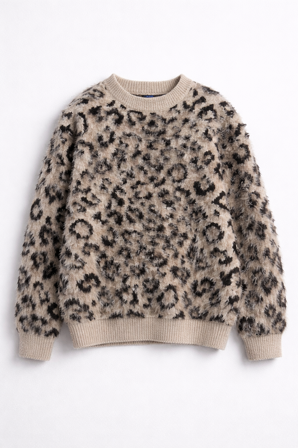 STARLY Leopard Knit Sweater