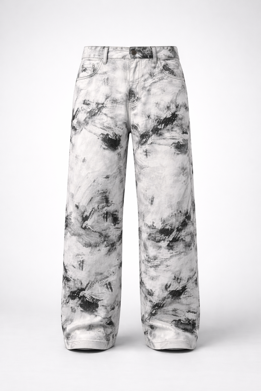 STARLY Marble Denim Jeans
