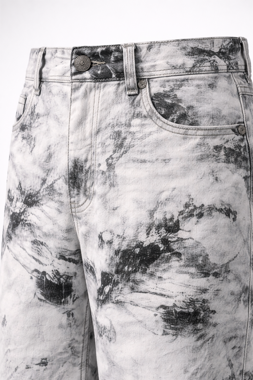 STARLY Marble Denim Jeans