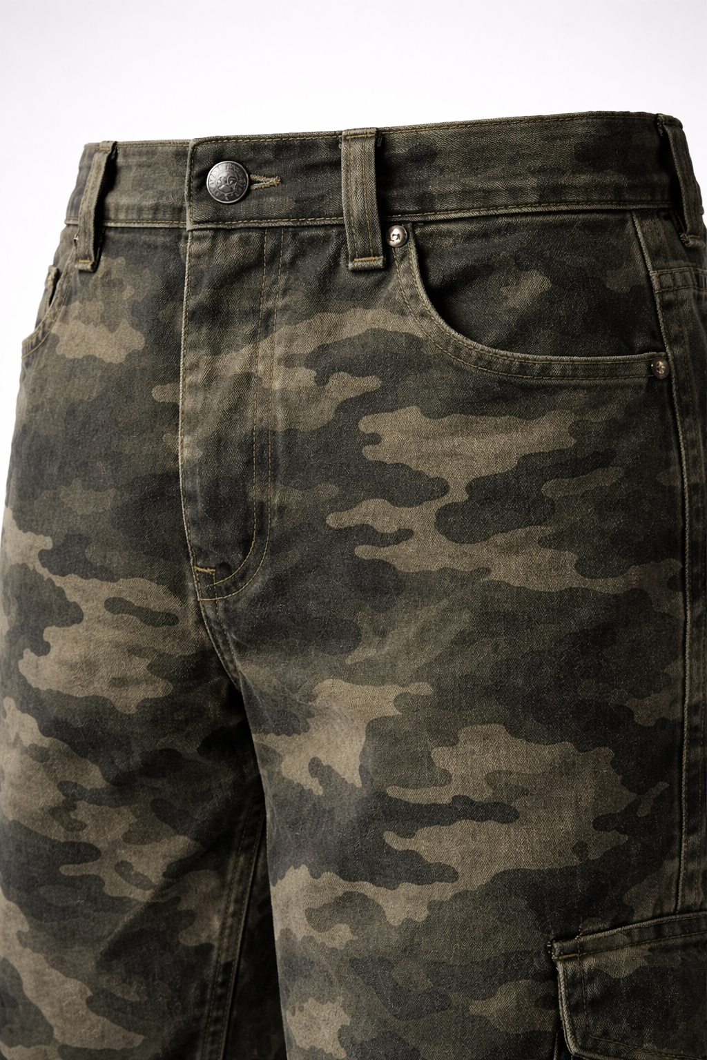 STARLY Phantom Camo Denim Jeans